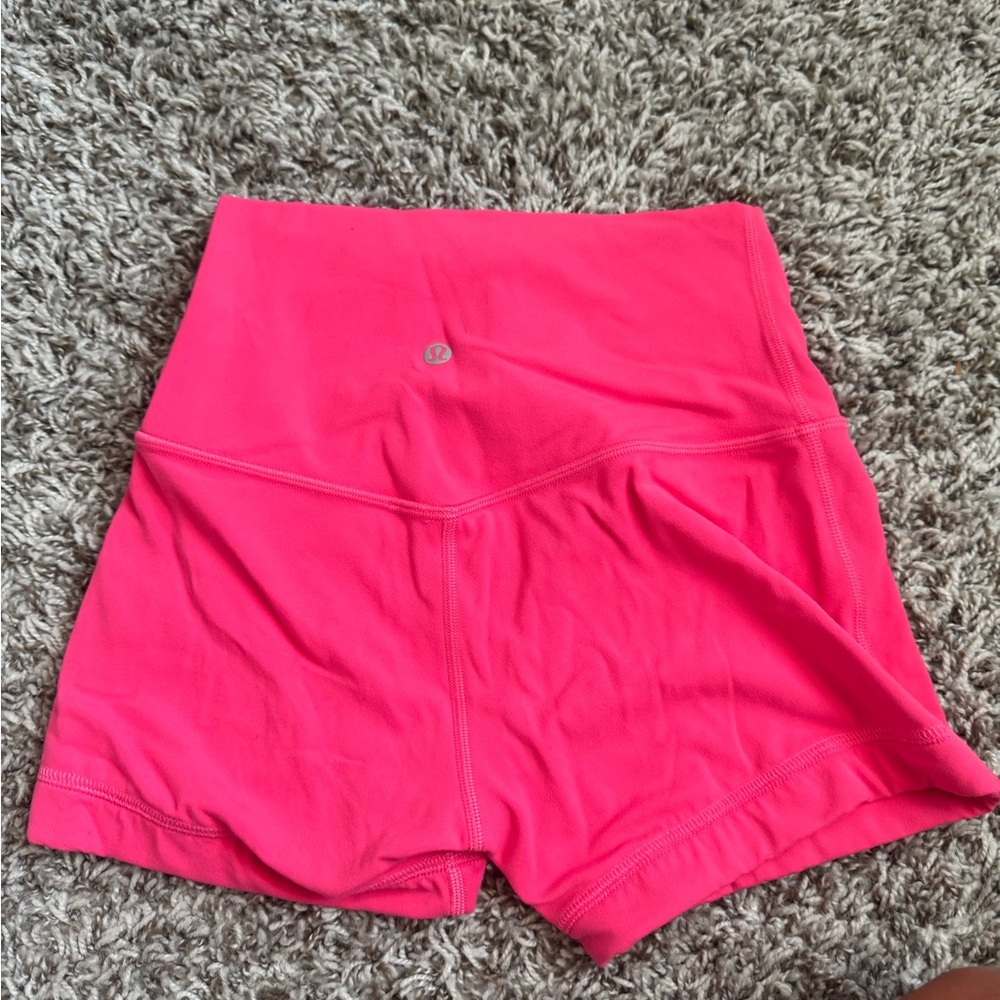 lululemon athletica High-Rise Neon Pink Women's Performance Shorts